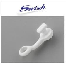 Image of Genuine Swish Deluxe Curtain Track Gliders - De Luxe Rail Slides Runners Hooks