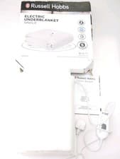 Image of Russell Hobbs Electric Underblanket – Single – Heated Blanket – Open Box