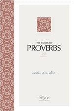 Image of The Book of Proverbs (2020 Edition): Wisdom from Above - Paperback / softback N