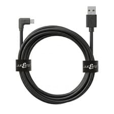 Image of Angled Micro-B to USB 2.0 Fast Charger 20C 28D Cable Lead for Samsung, Honor, LG