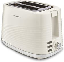 Image of Morphy Richards 2 Slice Toaster 220027 850W GRADED Cream Bread Toaster Dune