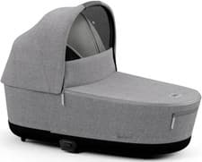 Image of Cybex priam lux carrycot - solo grey - item unused but box opened
