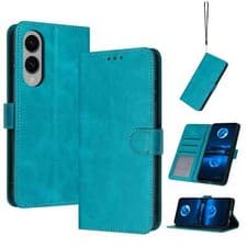 Image of For Motorola G06 G15 G35 G55 G75 E14 G04 EDGE 60 Case Leather Wallet Phone Cover