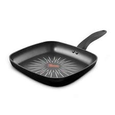 Image of Tower SmartStart Griddle Pan, Forged 26cm, Induction Safe, Non-Stick T800307