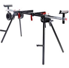 Image of Excel Universal Mitre Saw Stand Folding & Adjustable Legs with Wheels EXE-7475