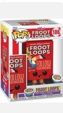 Image of Funko pop aKELLOGG'S FROOT LOOPS CEREAL BOX VINYL FIGURE no 186
