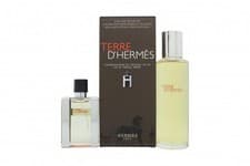 Image of Hermès Terre d'Hermès Gift Set 30ml EDT Refillable + 125ml EDT Refill