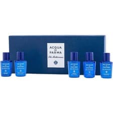 Image of Acqua Di Parma  Five Pack Mini Blu Mediterraneo EDT Set 5x5ml (New and sealed)