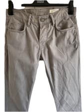 Image of ALLSAINTS Slim Denim Jeans New Sodium Pistol 28”W 32L Stone Luxury Cotton Unisex
