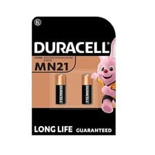 Image of Duracell MN21 Long Life Guaranteed Pack of 2 Batteries
