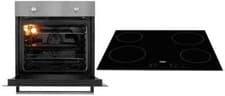Image of Beko QBSE222X Integrated Built-In Electric Single Oven & Ceramic Hob
