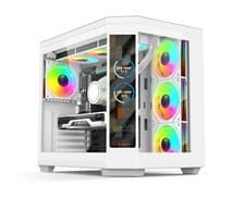 Image of PC Gaming Case, MICRO ATX Mid, Dual Chamber - Type C, ARGB Options - IONZ APEX