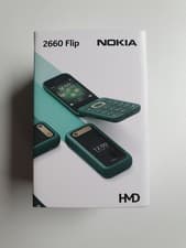 Image of SIM Free Nokia 2660 Flip / Clamshell Mobile Phone - Green - Brand New In Box