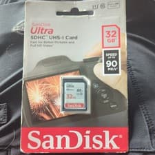 Image of SanDisk Class 10 Ultra 32GB 98MB/s SDHC Memory Card (#57)