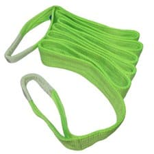 Image of Heavy Duty Recovery Tow Strap - 28 Ton 6M x 100MM (Hi Vis Truck Car Van Vehicle)
