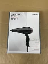 Image of BaByliss 2100W Titanium Pearlescent 5168u Smooth Dry Hair Dryer Salon Finish