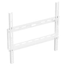 Image of Universal TV Mount Bracket White Slimline and Flat to Wall for up to 55" Screens