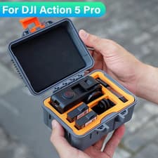 Image of Portable Protective Carry Case for DJI Osmo Action 5/4/3 Waterproof Storage Box