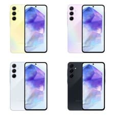 Image of Samsung Galaxy A55 SM-A556B 128/256GB 50MP Mobile Blue/Lilac Unlocked VERY GOOD