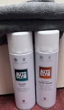 Image of Autoglym Instant Show Shine & AutoGlym Glass Spray & 2 x Microfibre Cloths 450ml