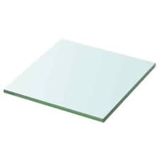 Image of Shelf Panel Glass Clear 20x20 cm vidaXL