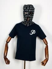 Image of Primitive Skate Skateboards Tee T-Shirt Classic P Core Navy In S