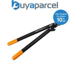 Image of Fiskars 112290 PowerGear FiberComp Bypass Lopper Medium L74 Hook Head FSK112290