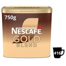 Image of NESCAFÉ Gold Blend Instant Coffee Tin 750g Rich & Smooth Large Size , New