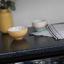 Image of d-c-fix Granite Black 67.5cm x 1m up to 15m Self-adhesive Vinyl Wrap