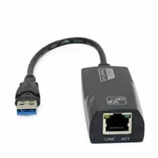 Image of USB 3.0 to RJ45 Ethernet Adapter LAN Network Cable for PC Laptop Windows Mac
