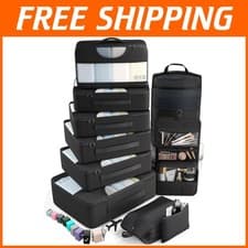 Image of 10-Piece Suitcase Organizer Set for Stress-Free Travel
