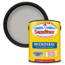 Image of Sandtex Microseal Masonry Paint Textured/Smooth 2.5L 5L All Colours