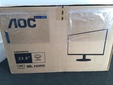 Image of AOC 24B3HMA2 23.8" FHD VA LCD Monitor 4000:1 CR 100HZ RR Back-lit LED UK cable