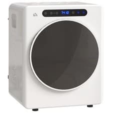 Image of HOMCOM 4kg Portable Vented Tumble Dryer Machine with Timer, 6 Heat Settings