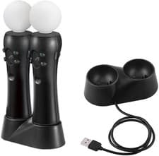 Image of Yctze Dual Charger Station for PS4 VR Controllers - Black Charging Dock