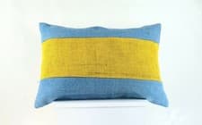 Image of Kilim Pillow Cover 16x24 Handmade Turkish Ethnic Oushak Rug Lumbar Cushion A1015