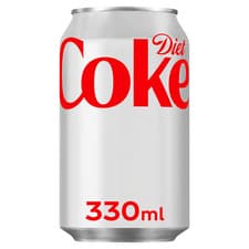 Image of Diet Coke 48 x 330ml Cans No Sugar Fizzy Soft Drink