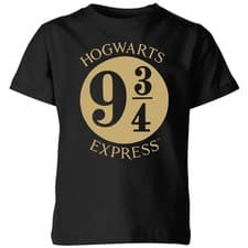 Image of Harry Potter Platform Kids T-Shirt | Official Licensed | Black