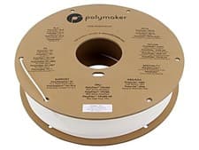 Image of PA06002 Filament: PLA Tough 1.75mm White 190-230°C 750g PolyMax™ POLYMAKER