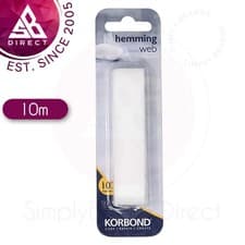 Image of Korbond Hemming Web Quick & Easy Solution│Easy to Use│Washable│Sew Free│10m