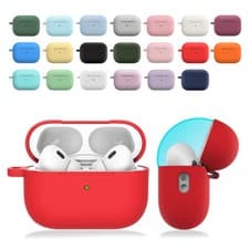 Image of Shockproof Silicone Case Soft Protective Cover For Apple AirPods Pro 2nd 3rd Gen