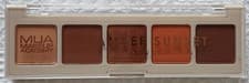 Image of 5-Pan Eyeshadow Palette 3.8g ~ by MUA ~ Shade: AMBER SUNSET (Nude Browns) ~ NEW