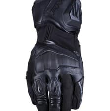 Image of SIZE S FIVE RFX4 EVO BLACK MOTORCYCLE ROAD RACING GLOVE