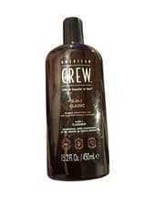 Image of American Crew Classic 3-in-1 Shampoo Conditioner Body Wash 15.2 oz 450ml