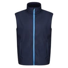 Image of Regatta Ablaze navy men's water-repellent warm stretch bodywarmer #TRA844