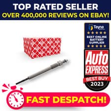 Image of Glow Plugs Set 4x 176218 Febi 367102A700 S367102A700 Genuine Quality Guaranteed