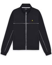 Image of Lyle & Scott Piped Full Zip Track Top DARK NAVY