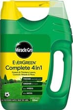 Image of Miracle-Gro Lawn Feed Evergreen Complete 4 In 1 80m2 Fast Green Lawn Feed