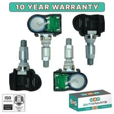 Image of X4 TYRE PRESSURE SENSORS FOR VAUXHALL SAAB CHEVROLET 13327259 13348393 13506028