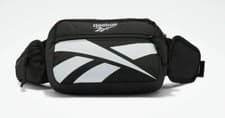 Image of REEBOK CLASSICS REPEAT VECTOR WAIST BAG - BLACK